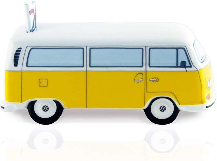 BRISA VW Collection - Volkswagen Spar-Büchse-Schwein-Dose im T2 Bulli Bus Design (Classic Bus/Orange