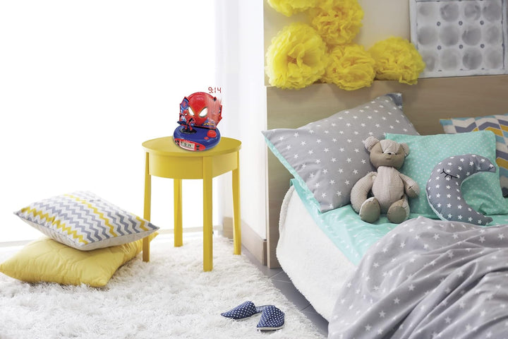 Spider-Man Radiowecker mit Projektion RP500SP, Spider-Man