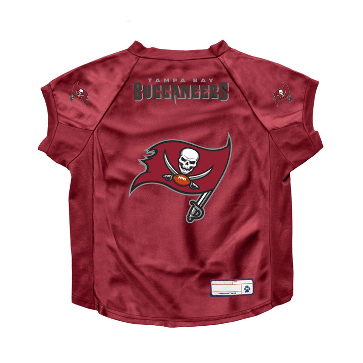 Littlearth Unisex-Erwachsene NFL Tampa Bay Buccaneers – neues Logo Stretch Haustiertrikot für grosse