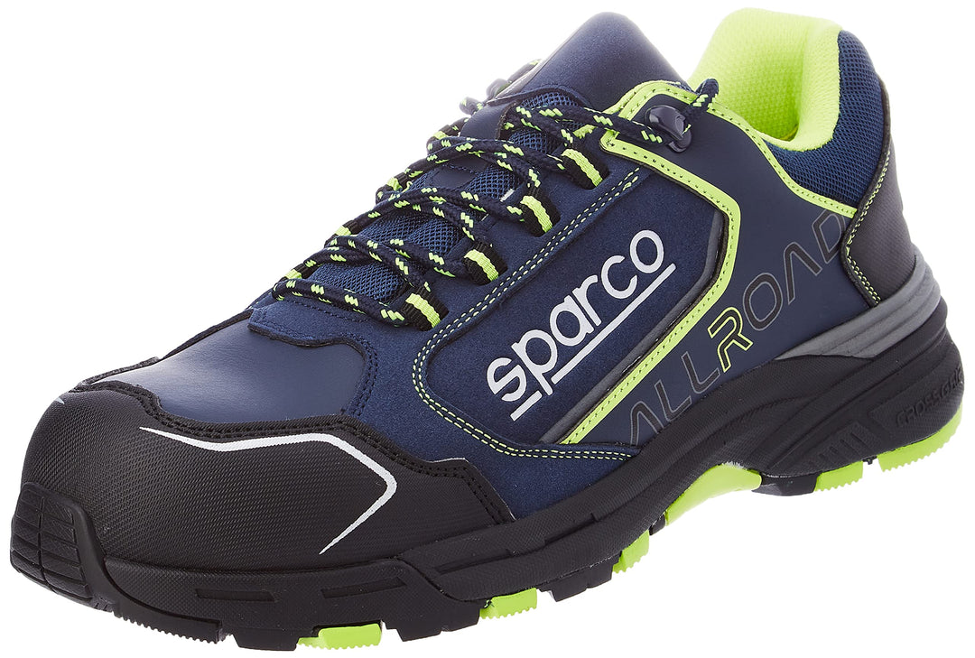Sparco Allroad S3 SRC, Chaussures de Travail Anti-Chance Mixte, Fluo Jaune, 42 EU