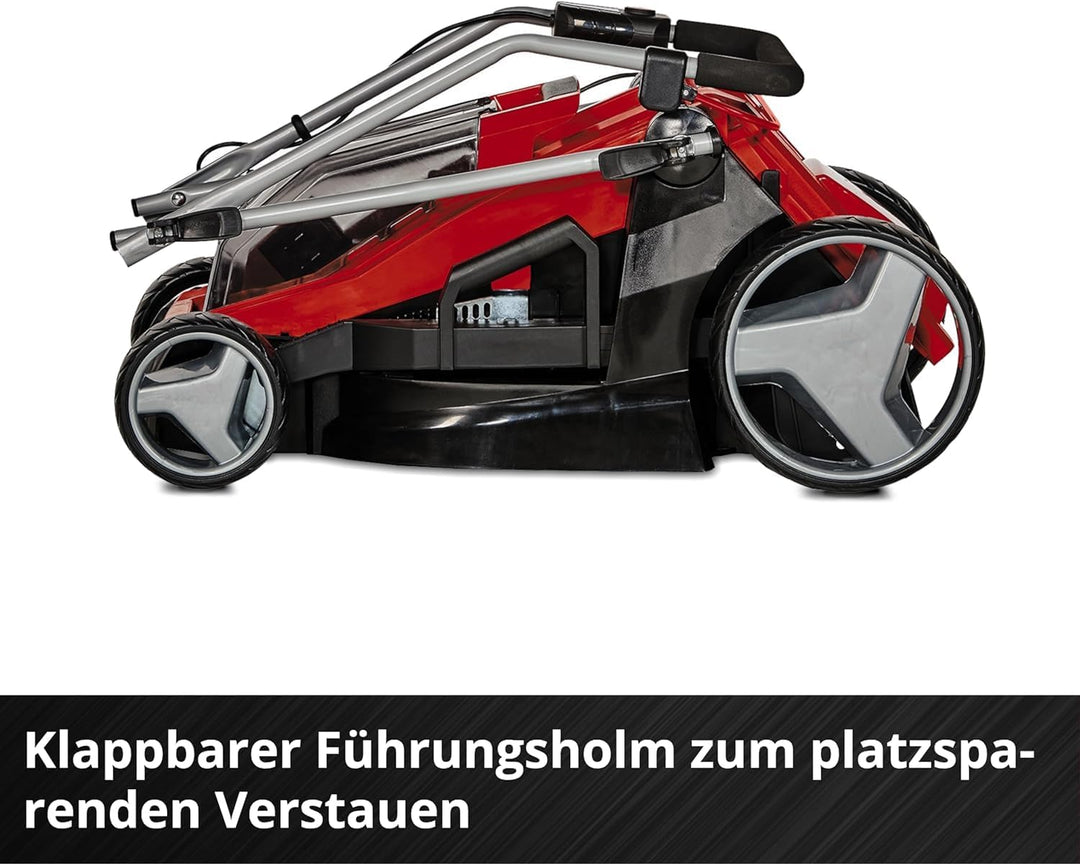 Einhell Akku-Rasenmäher GE-CM 36/43 Li M-Solo Power X-Change (36 V, 43 cm Schnittbreite, bis 600 m²,