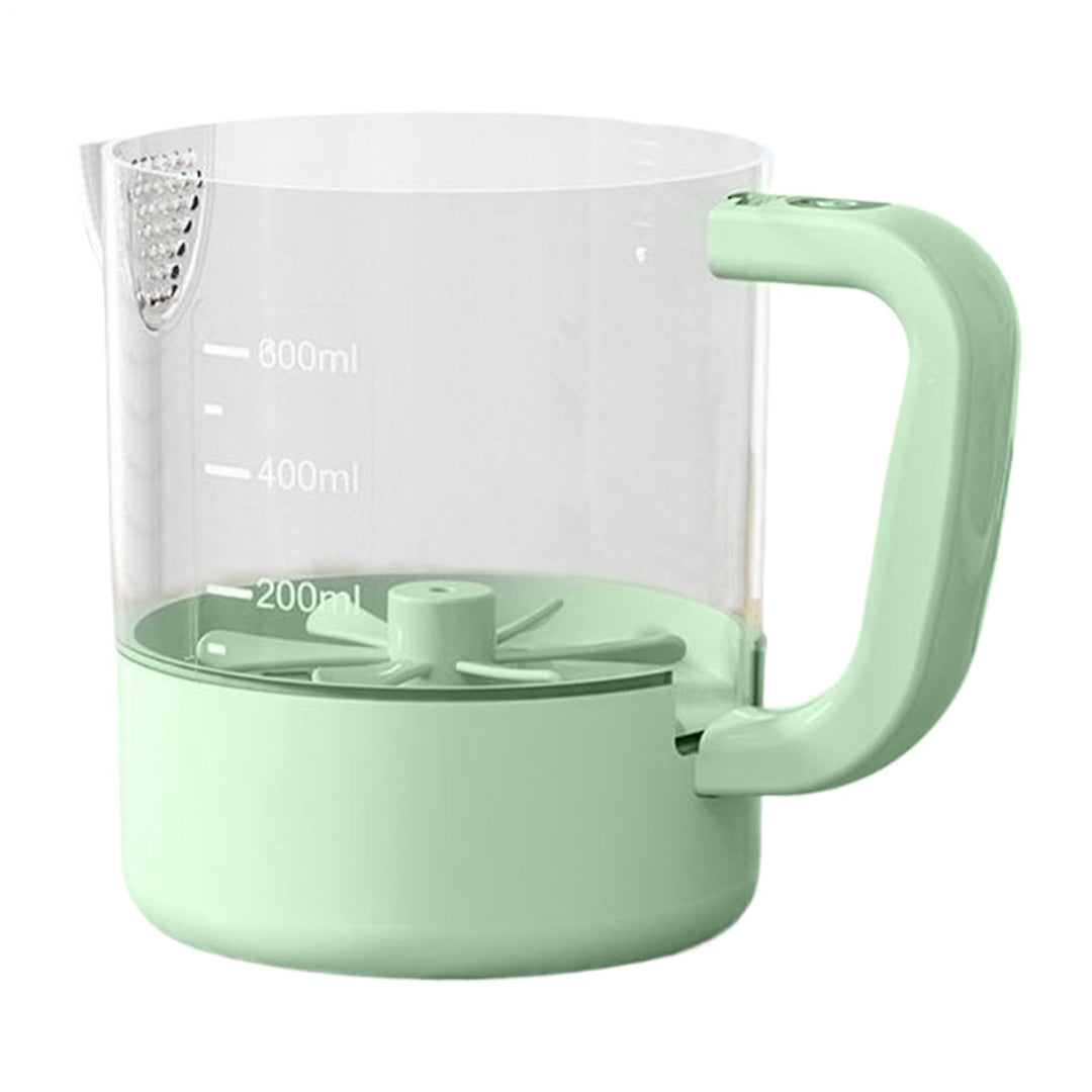 Handgehaltener Eierquirl,Kabelloser Lebensmittelmixer - Wiederaufladbarer Handmixer Filterplatte,Für