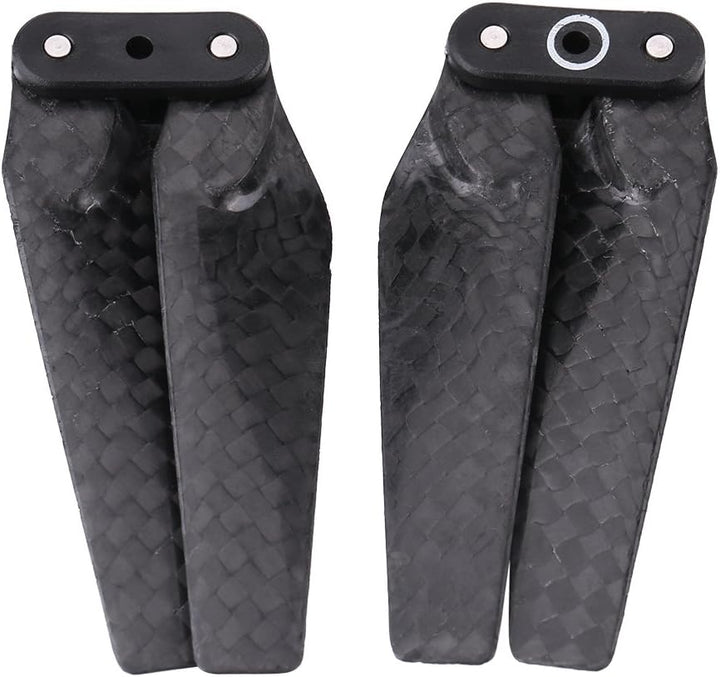 Dilwe Propeller für DJI Spark, 100% Kohlefaser - 2X CW & 2X CCW - Schnellspanner - Faltbare - Widers