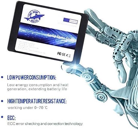 Dogfish SSD 250GB SATA3 2.5 Inch Unidad de Estado sólido incorporada 7MM Height MLC TLC High Speed (