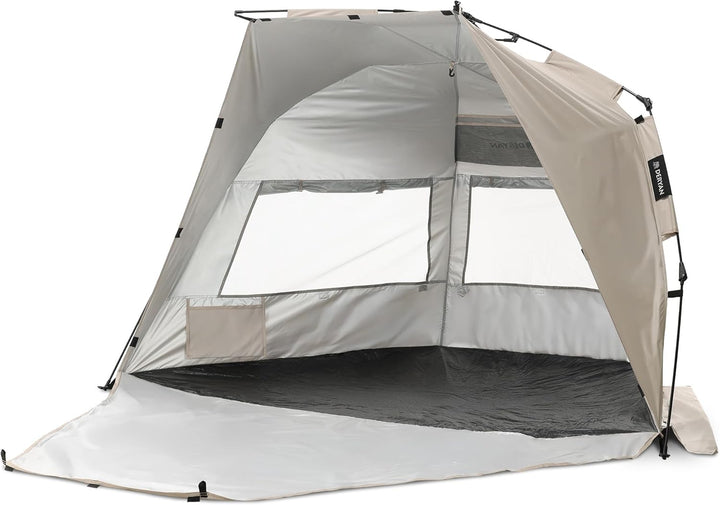 Deryan Up-to-Go Pop-Up Strandzelt für Kinder – UV-Schutz UPF 50+ und Windschutz, Kompakt & Faltbar,
