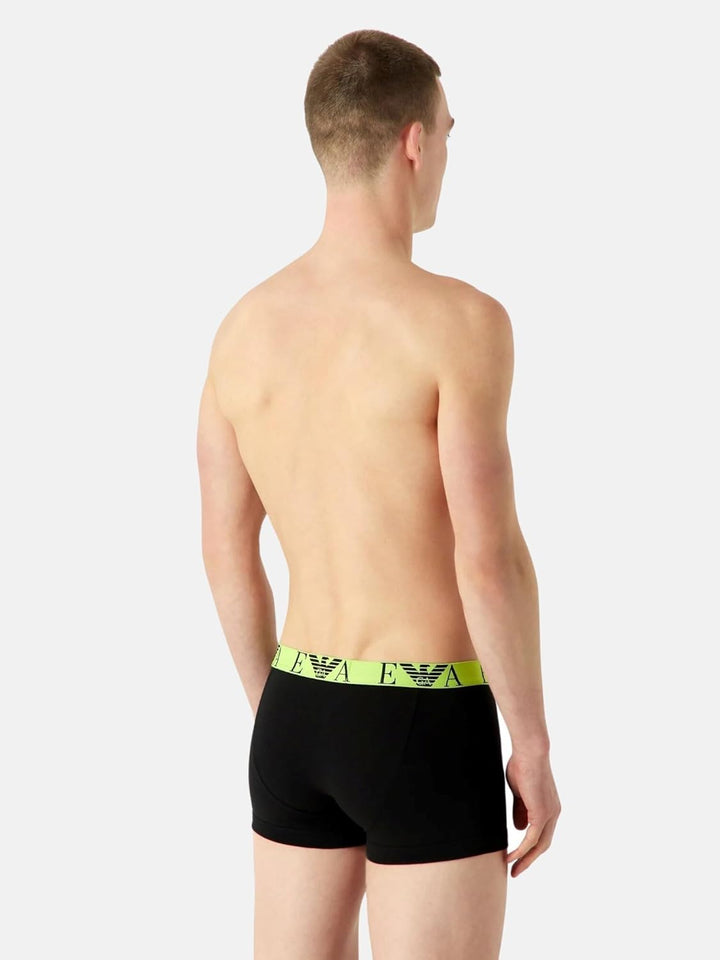 Emporio Armani Herren Trunks (3er Pack) S Black/Black/Black, S Black/Black/Black