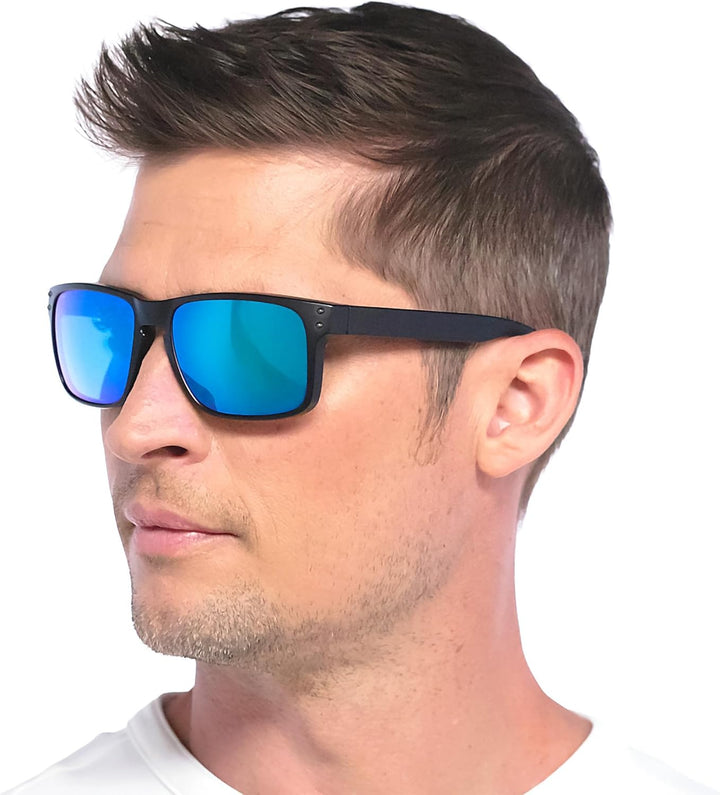 REVANT Ersatzgläser für Oakley Half Jacket 2.0 - Kompatibel mit für Oakley Half Jacket 2.0 Eisblau M