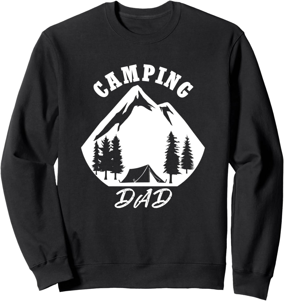 Camping Papa Lustig Natur Camper Wildtiere Sweatshirt