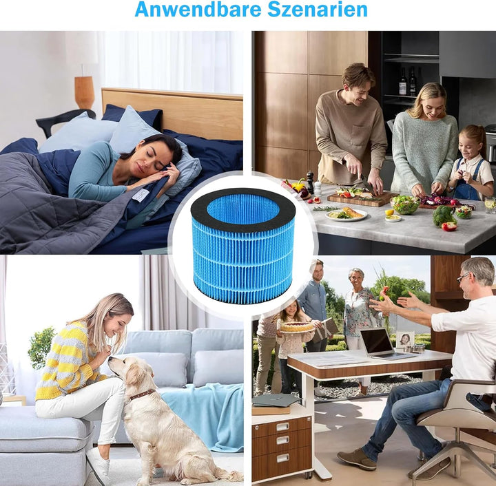 AMF220 Ersatz Filter für Philips AMF220/15 Luftreiniger und HU3916/10 HU3918/10 HU2716/10 HU2718/10