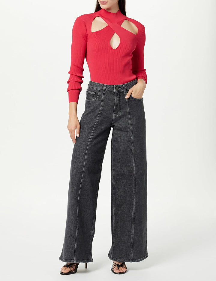 The Drop Jeans für Damen, Frida Relaxed Fit 25 Faded Carbon, 25 Faded Carbon