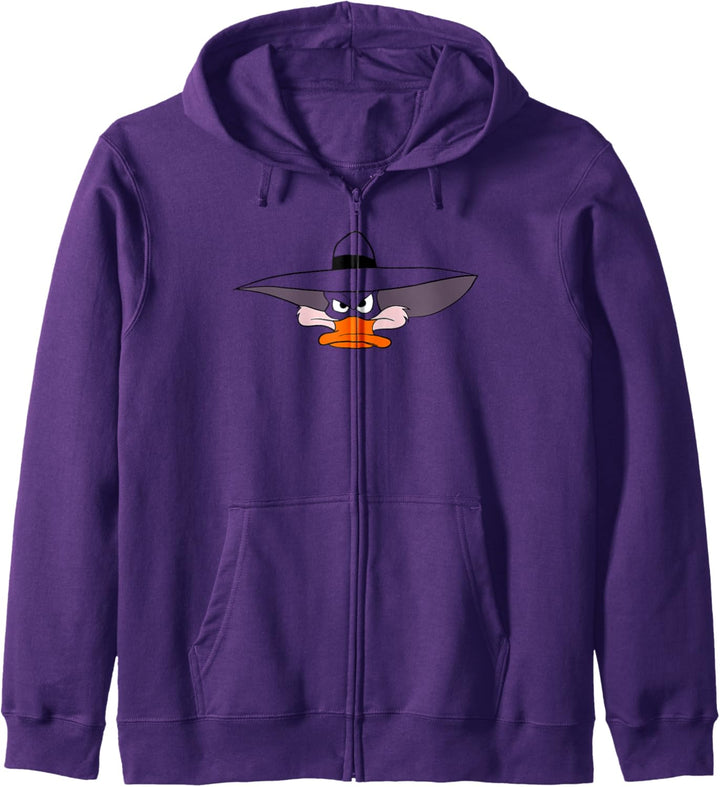 Disney Darkwing Duck Big Face Kapuzenjacke