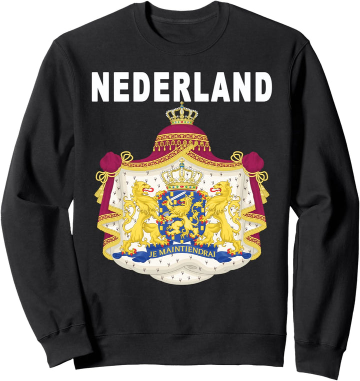niederländisches Andenken - Nederland-Emblem-Design Sweatshirt