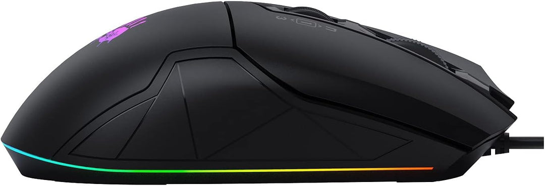 Bloody W70 Max 10000 CPI 8 Tasten Optische RGB-UC3&4 Active Wired Black Gaming Mouse