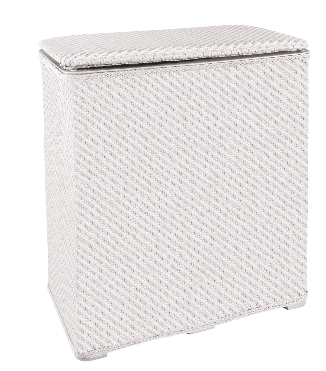Kleine Wolke 5067100860 Wäschebox Wäscheboy, 48 x 27 x 55 cm, weiss, Weiss