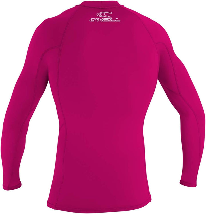 O'Neill Wetsuits Kinder Shirt BASIC SKINS L/S CREW 4 Watermelon, 4 Watermelon