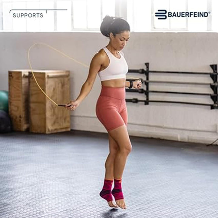 Bauerfeind Fussbandage fürs Sprunggelenk „Ankle Support Dynamic“, Unisex, 1 Fussgelenkbandage für Sp