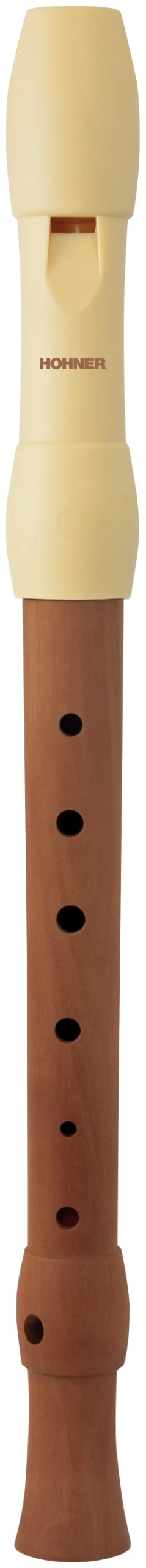 HOHNER Blockflöte, Alegra Line, elfenbein, deutsch, dreiteilig