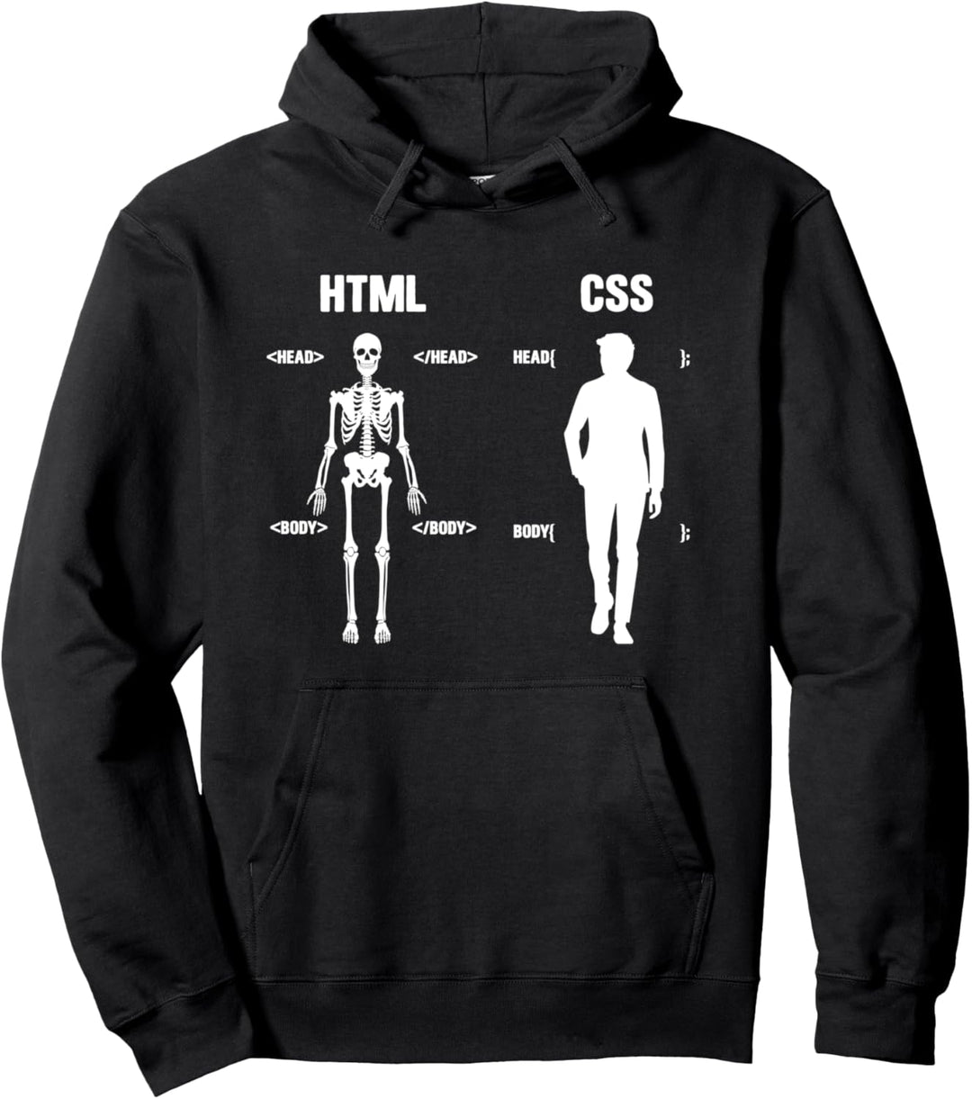 HTML CSS Programmierer Programmierung Computer PC Geschenk Pullover Hoodie