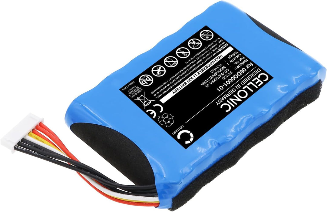 CELLONIC, Lautsprecherakku kompatibel mit Teufel Motiv Home (5200mAh, 11.1V) Ersatzakku 08DQ0001-01,