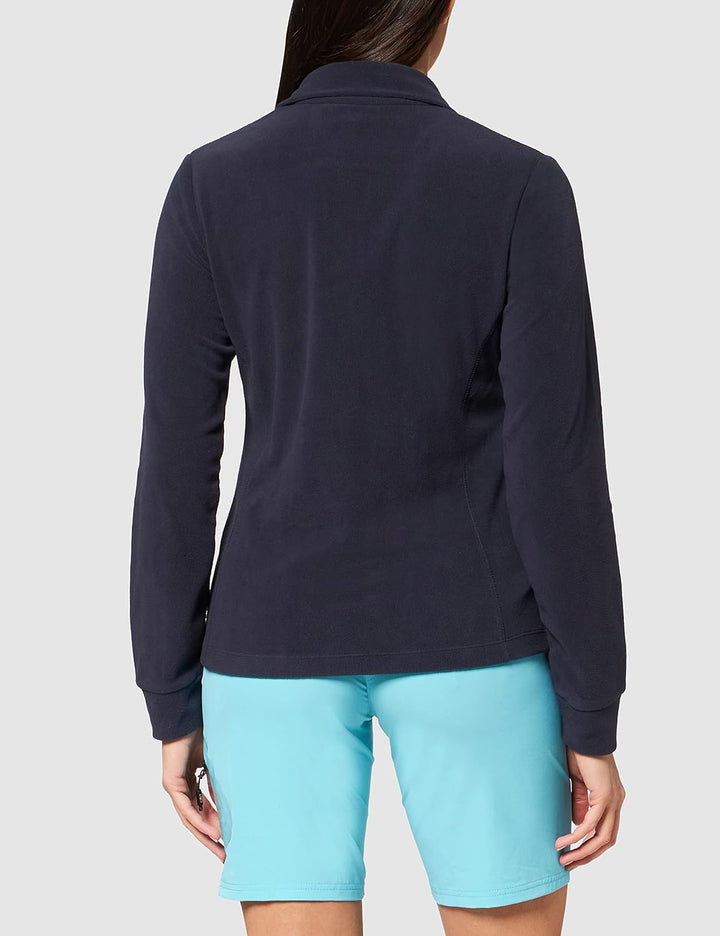 CMP Damen Funktions Fleece Sweatshirt 4XL Schwarz Blau, 4XL Schwarz Blau