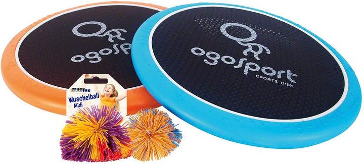 Sport-Tec 2 OgoSport Softdiscs, 2 Ogo Spiel-Bälle, Fang Wurfspiel