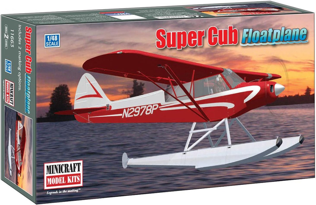 Minicraft 11663 Modellbausatz Super Cup Floatplane, Mittel