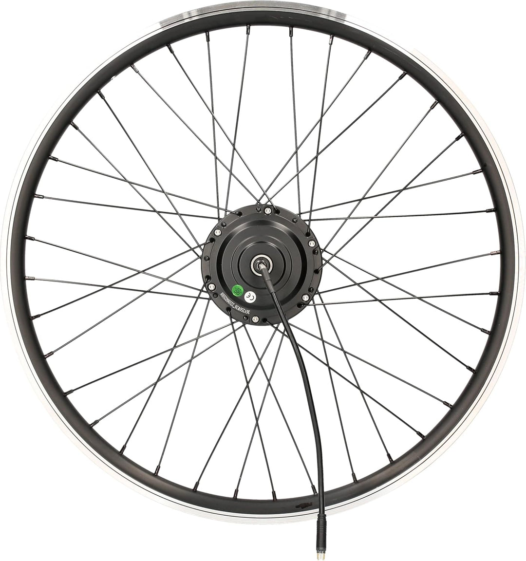 E-Bike Nabenmotor Vorderrad, eingespeicht, Schwarz, 20''/26''/28'', 36V/48V, 250W, E-Bike, Elektro F