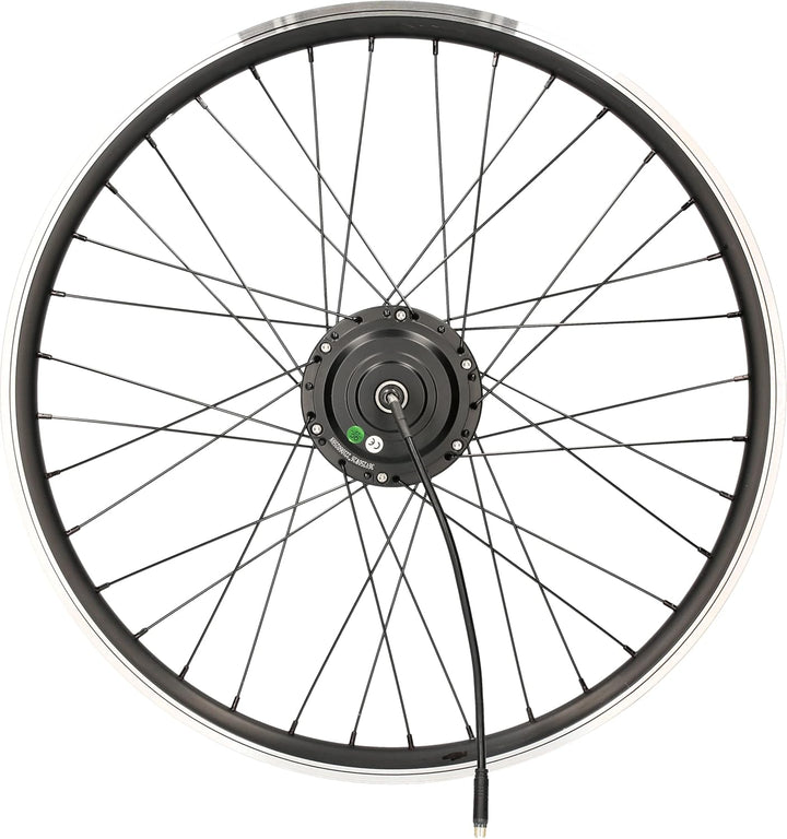 E-Bike Nabenmotor Vorderrad, eingespeicht, Schwarz, 20''/26''/28'', 36V/48V, 250W, E-Bike, Elektro F