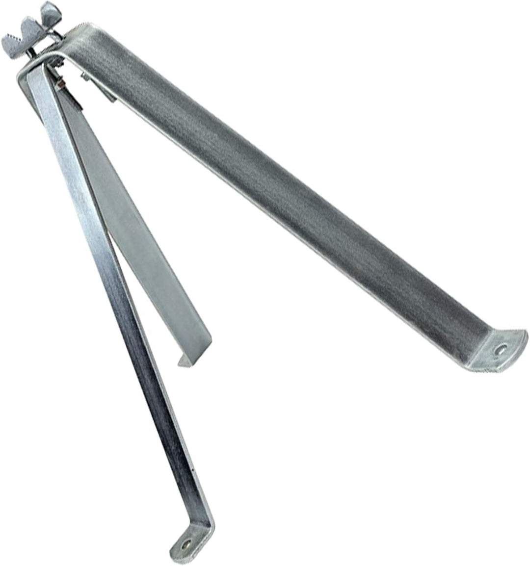 Wandbefestigung / Masthalterung aus hochwertigem Stahl 40 cm - Mast- oder Stangenbefestigung bis 60