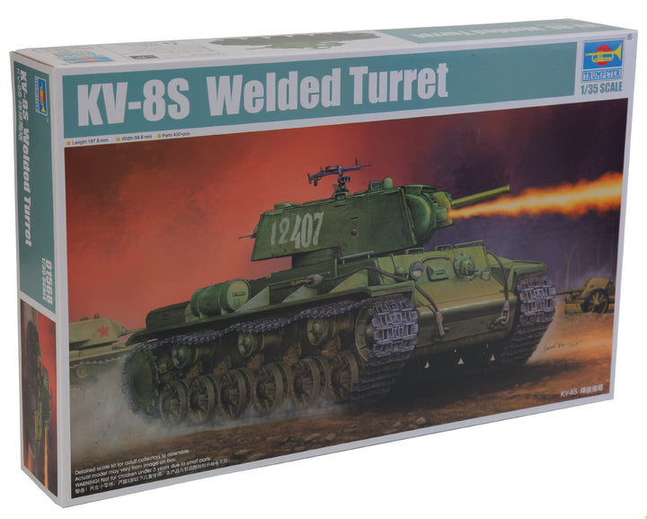 Trumpeter 01568 Modellbausatz K-8S Welded Turret