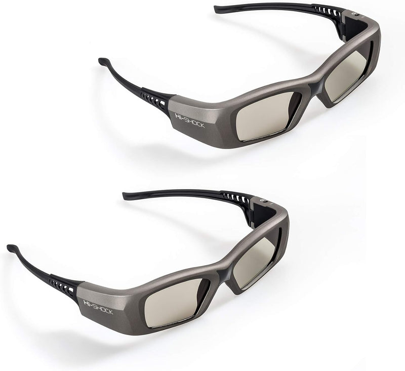 2X Hi-Shock BT/RF Pro Oxid Diamond 3D Brille für 3D TV & RF Beamer von Sony, Epson, Jvc, Samsung, Pa