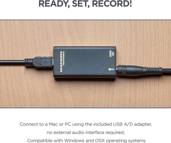 M-Audio Studiomonitore + Mikrofon Paket BX3 Aktive 120-Watt Desktop-Computerlautsprecher + Marantz P