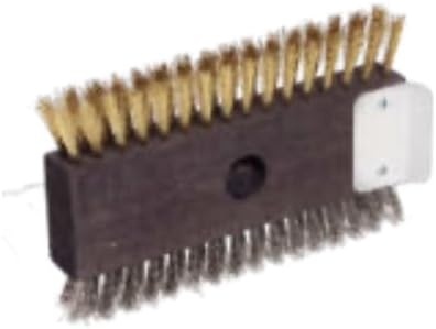 LLL640108 Ersatzbürste Doppelkopf Edelstahl Messing 108/1