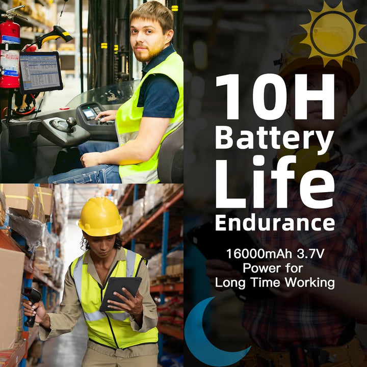 HEIGAOLAPC Outdoor Tablet Windows 10,10.1 inch Rugged Tablet PC 16000mAh Akku,8GB RAM 128GB ROM(Expa