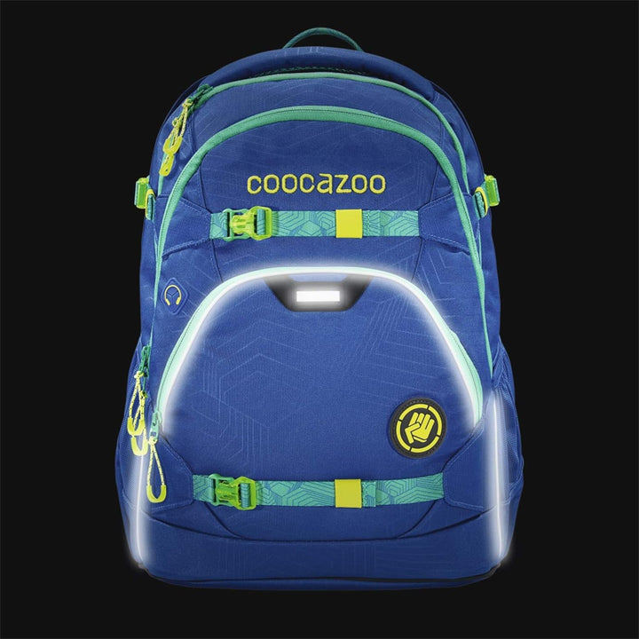 Coocazoo Schulrucksack ScaleRale, WWF Edition, ergonomischer Tornister, höhenverstellbar mit Brustgu
