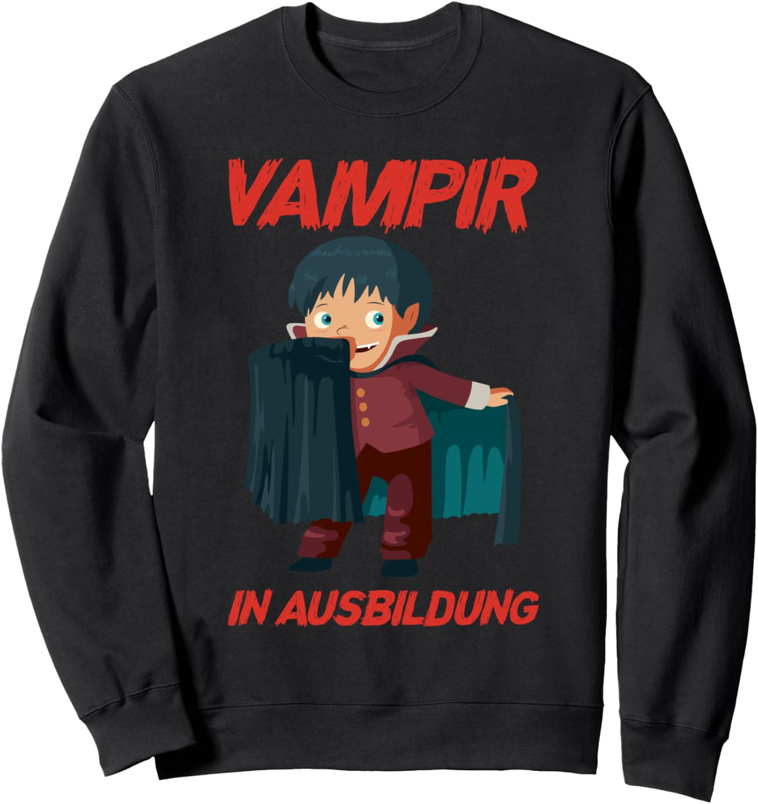 Vampir in AusbildungHalloween Kostüm Sweatshirt