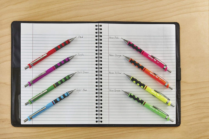 rOtring Tikky Druckbleistift farblich gekennzeichnet | 0,5 mm | Blaue Schaft | 12er-Box Blue 1 stück