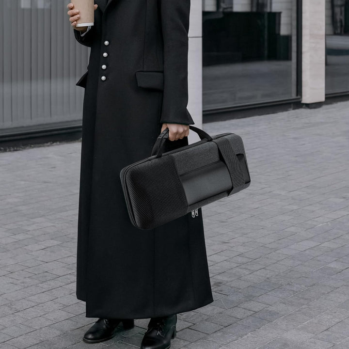 GEEKRIA 75% Tastaturhülle, Hartschalen-Reisetragetasche für mechanische Gaming-Tastatur mit 84 Taste