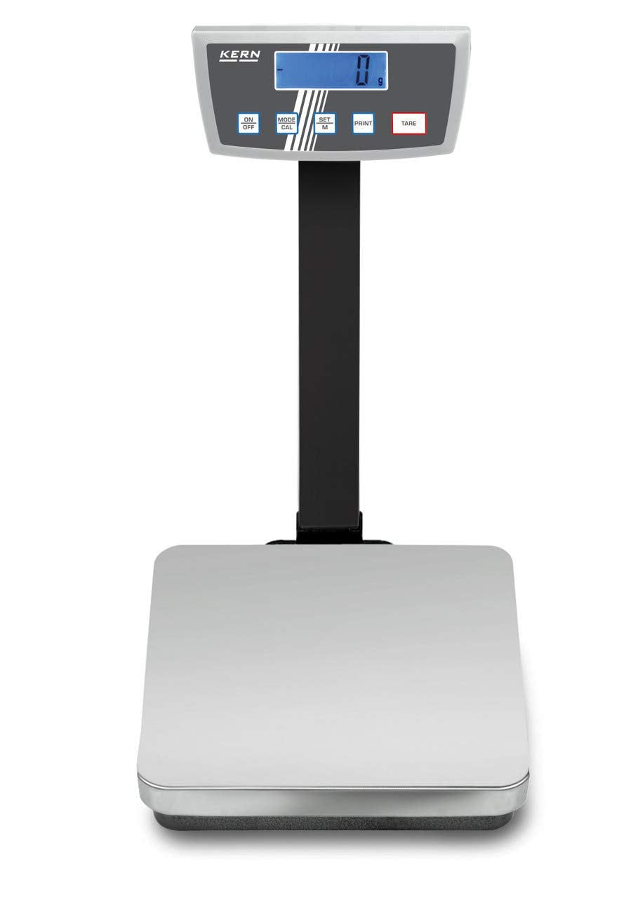 KERN wipe60d1 Serie de-d Zahlungsbilanz Plattform, 318 mm Länge x 308 mm Breite x 85 mm Höhe, 30/60 