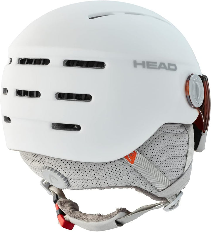 HEAD Damen Queen Skihelmet Skihelm M/L Weiss, M/L Weiss