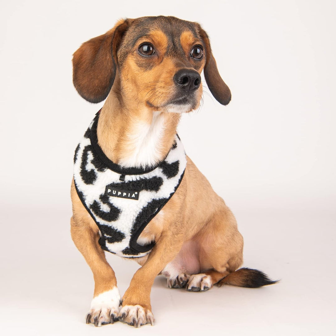 Puppia Hundegeschirr für kleine und mittelgrosse Hunde - Serval Harness A - verstellbar und komforta