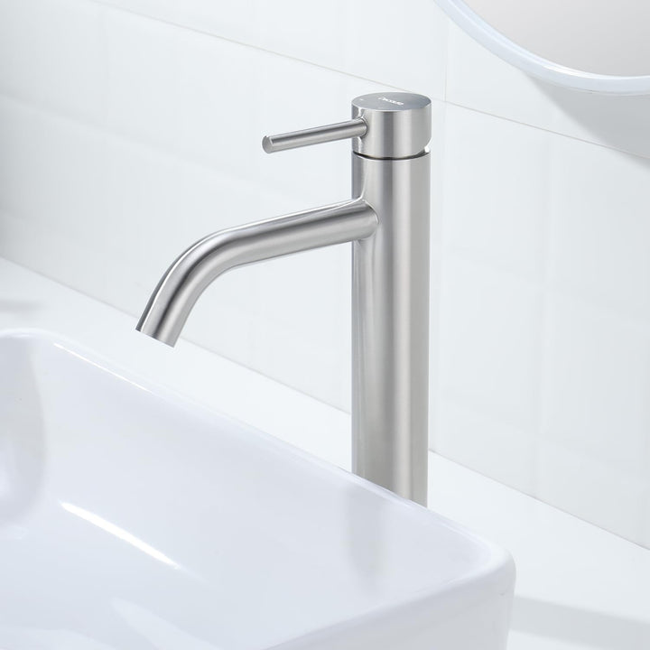 Decaura hoch Waschtischarmatur Badezimmer Bad Wasserhan Waschbecken Armatur Einhand Mischbatterie Ed