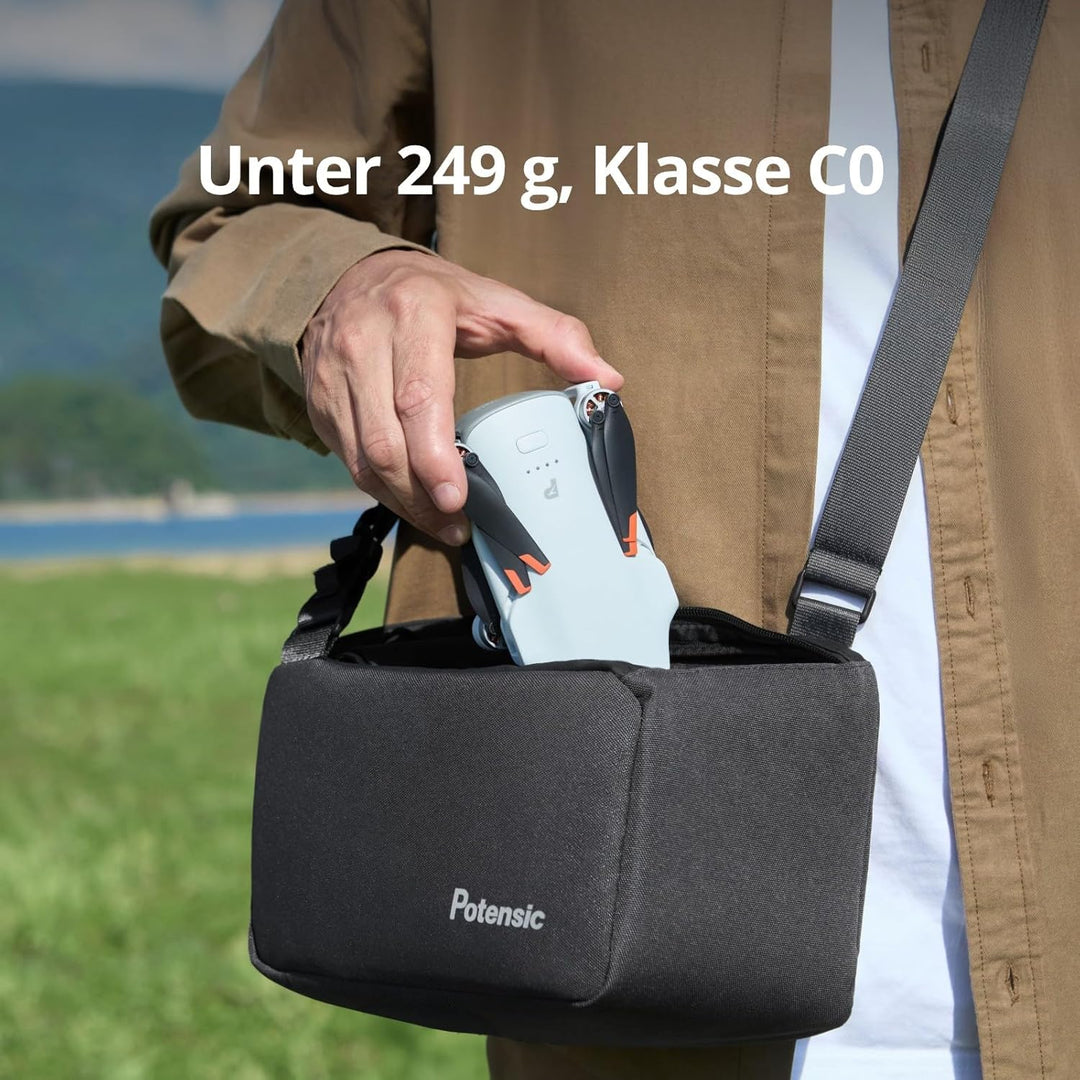 Potensic ATOM 3 Drohne mit Kamera 4K für Einsteiger, 4K/60 fps HDR-Video, 8K Foto, 1/1,3" Sensor, 3