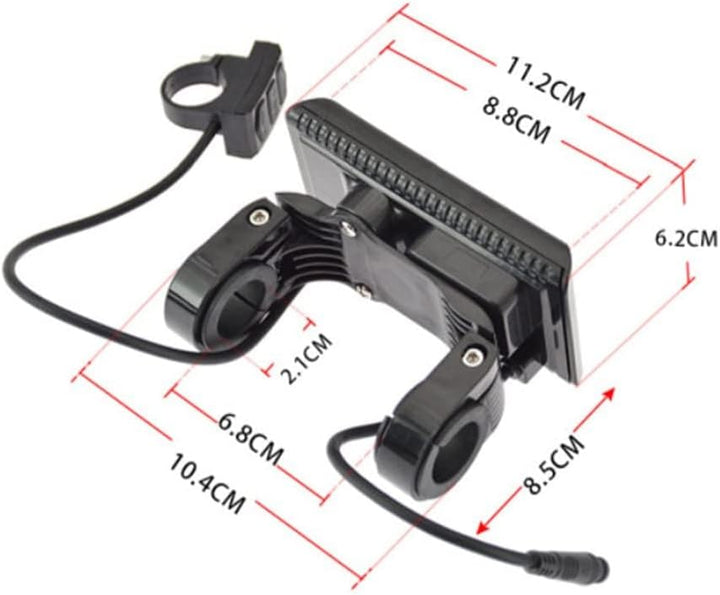 SW900 LCD Display für E-Bike &amp; E-Scooter, 24V-60V, Wasserdicht, Tachometer | UNIVERSELLE SPANNUNGSER