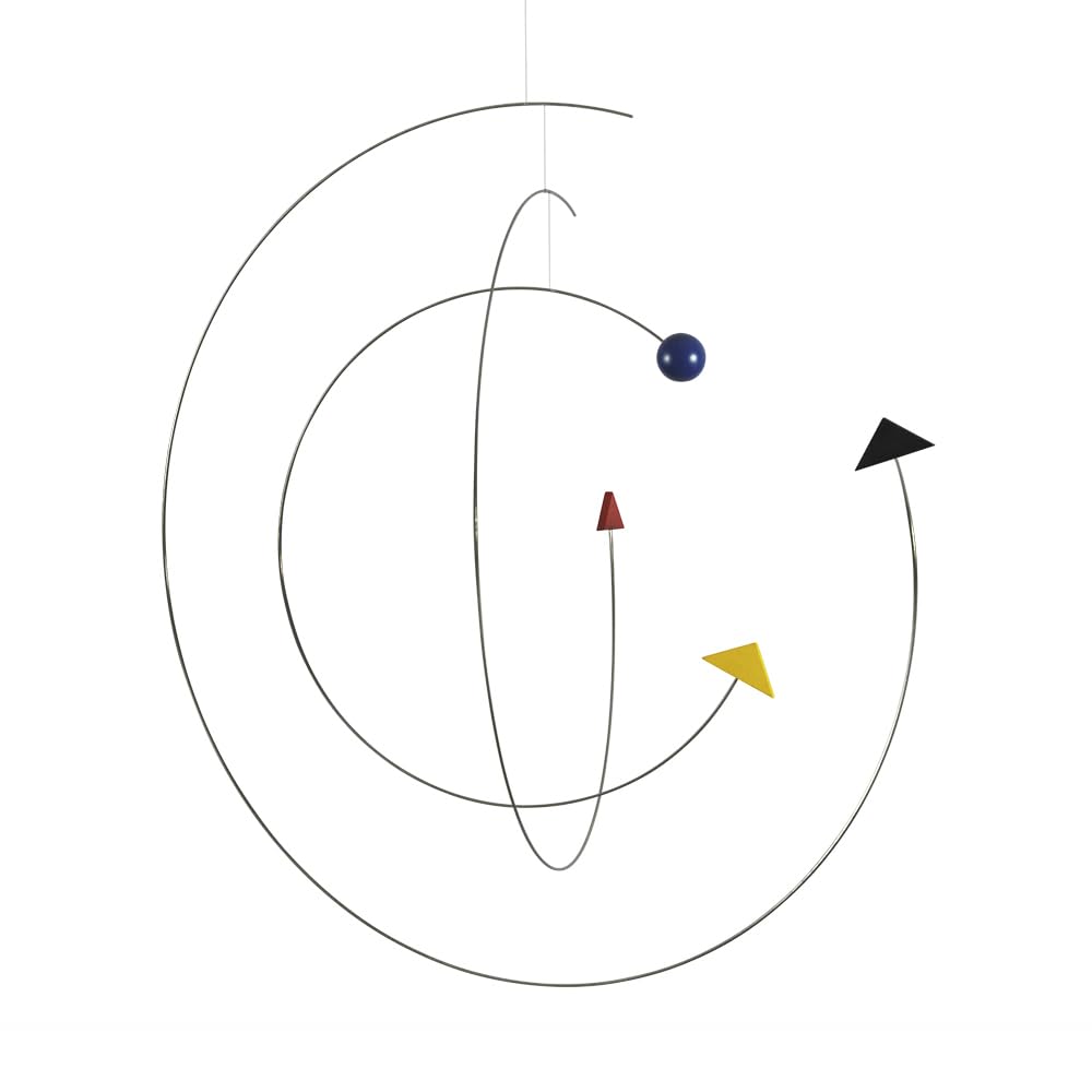 Flensted Mobiles So Close Mobile, Stahl, Mehrfarbig, 59x57 cm