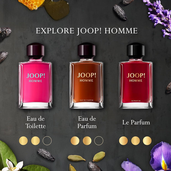 JOOP! Homme Eau de Toilette for him, orientalisch-blumig-holziger Duft für den geradlinigen Mann 200