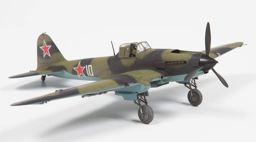 Zvezda 530004825 1:48 IL-2 Stormovik - Modellbausatz,Plastikbausatz, Bausatz zum Zusammenbauen, deta
