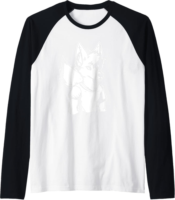 Fursuits Fursona Furries Cosplay Fursuiter - Furry Fandom Raglan