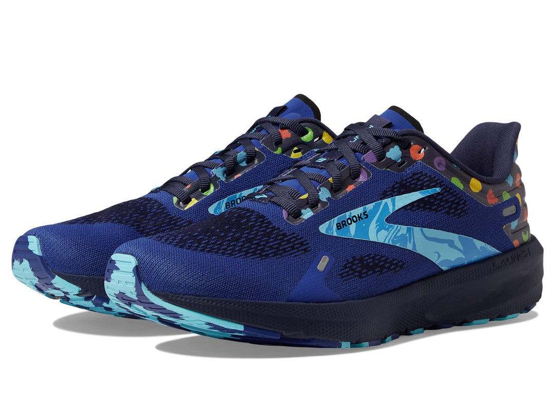 Brooks 44.5 EU Blau Peacoat Gelb, 44.5 EU Blau Peacoat Gelb