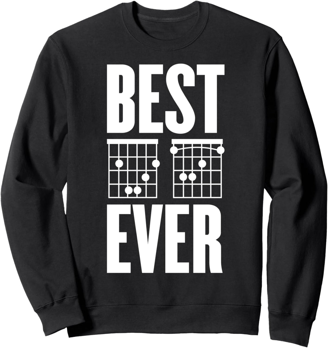 Lustige Gitarre bestes Bf aller Zeiten Vintage-Musikgeschenk Sweatshirt